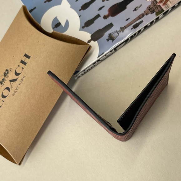 (New+Tag) Coach passport wallet case ‘rare’ limited edition (unisex) monogram - Picture 10 of 14